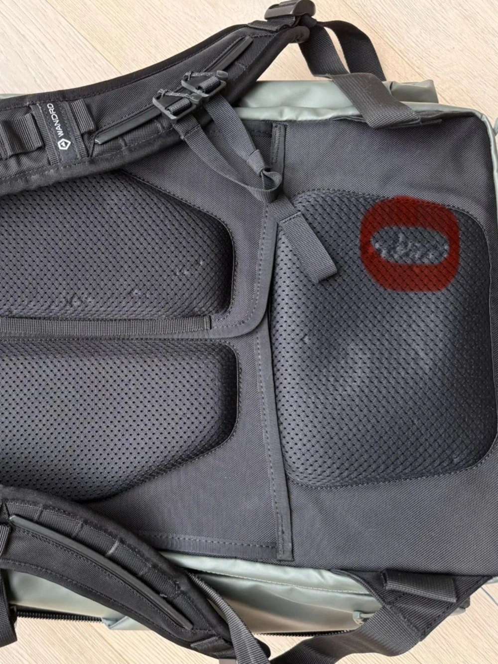 Wandrd Transit Travel Backpack 45L - Olive Green - Picture 9 of 9